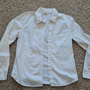 Aeropostale Classic White Button Down Shirt